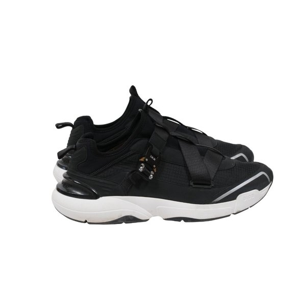 Dior Mens B24 Runtek Sneakers US 12 45 Black White Nylon Alyx Buckle Trainers - Picture 8 of 10